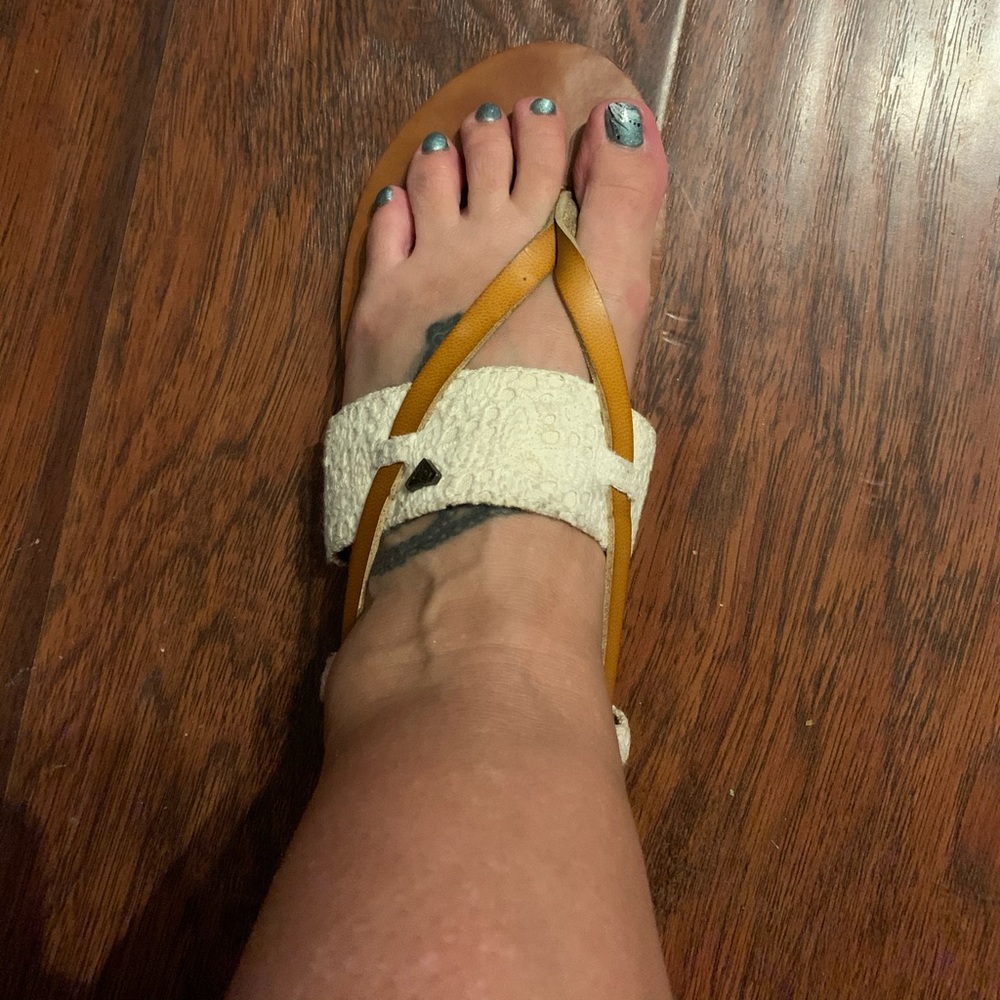 Roxy sandals from buckle. Size 10